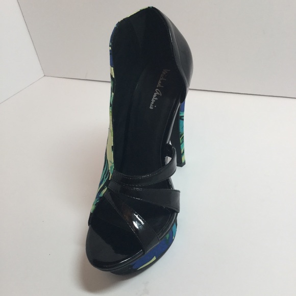 Michael Antonio green and multicolour Open Toe - Picture 8 of 13